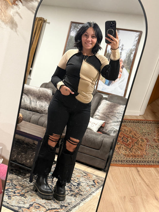 Multicolor Block Shirt