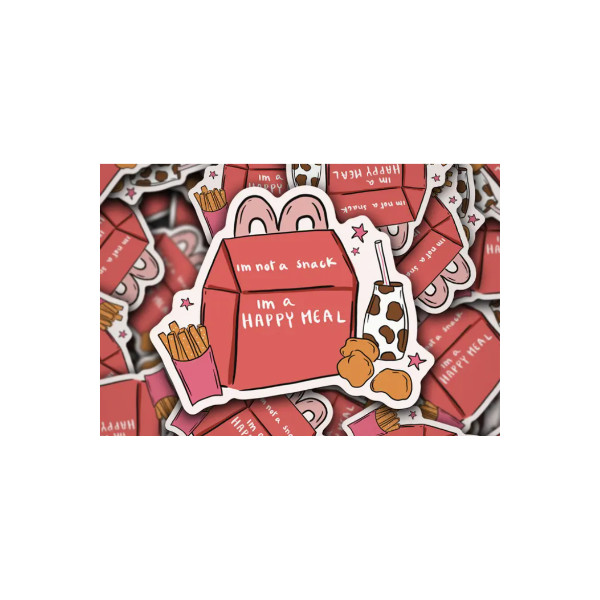 I'm not a snack sticker