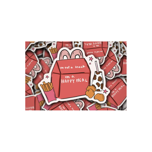 I'm not a snack sticker